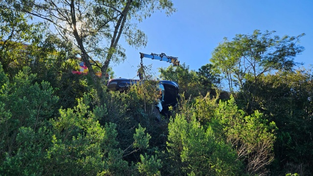 o acidente aconteceu na BR 282, entre São Miguel do Oeste e Maravilha. O condutor do veículo não aceitou realizar o teste do bafômetro