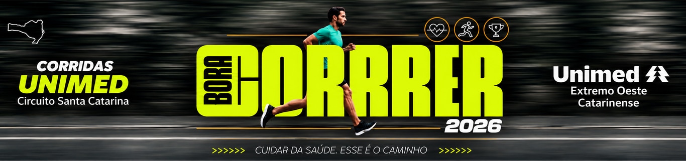 Corridas Unimed — Bora Correr 2026 — Circuito Santa Catarina