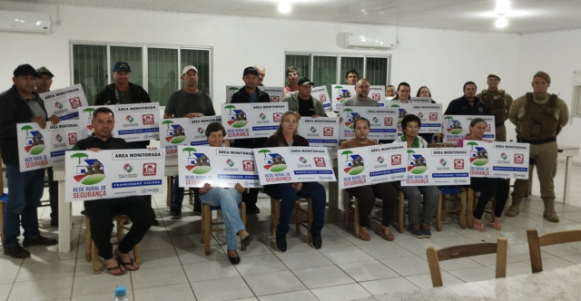 Polícia Militar cria Rede de Segurança Rural com cerca de 30 famílias em Barra Bonita
