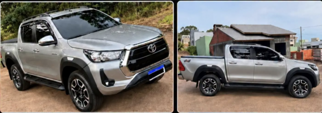 Mesmo após alerta da PM, mais uma Toyota Hilux é furtada no Extremo Oeste