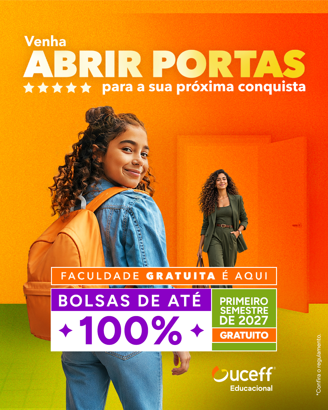 UCEFF lança campanha de matrículas para 2027