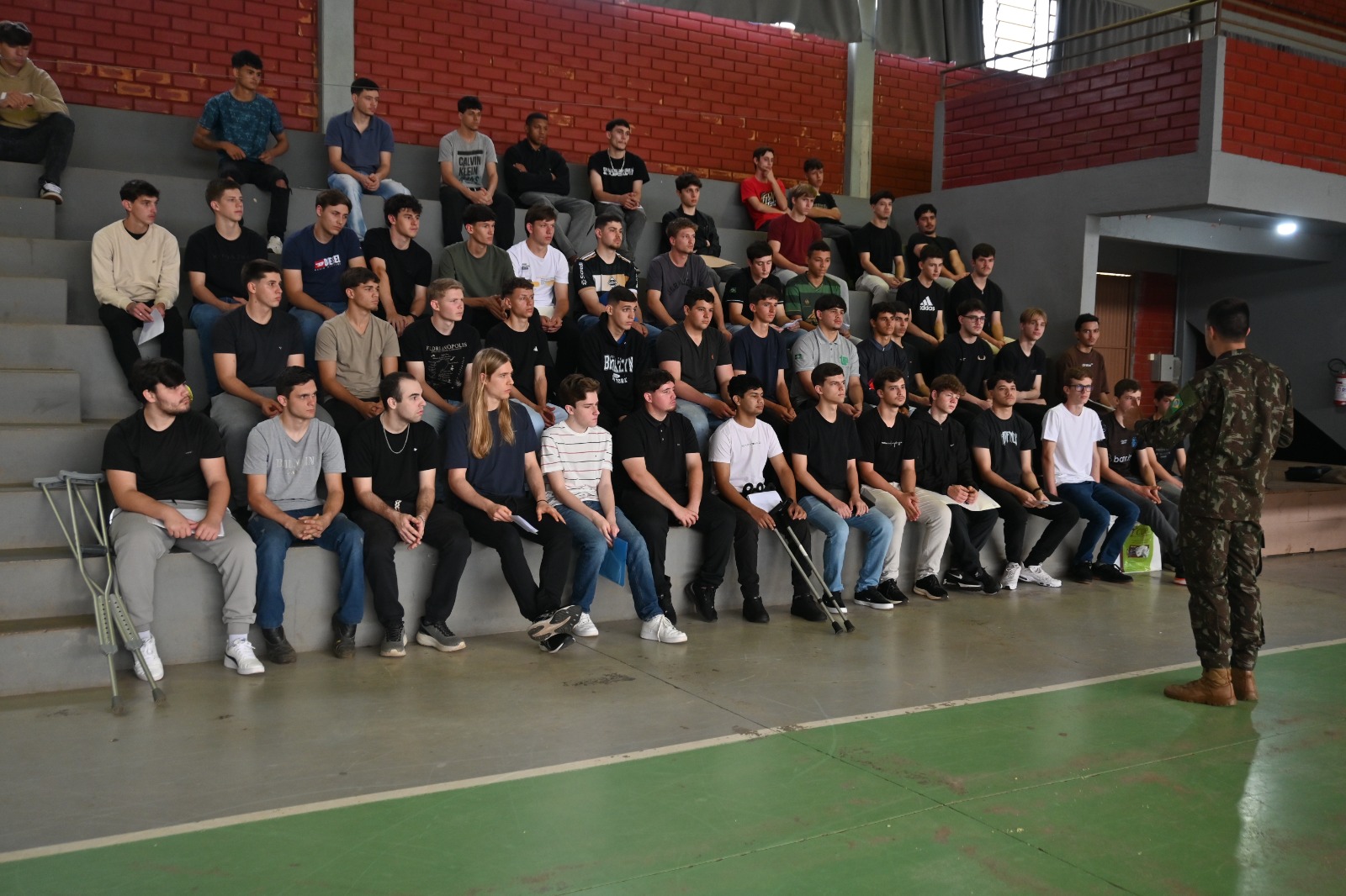 Descanso realiza seleção de jovens para o Serviço Militar de 2027