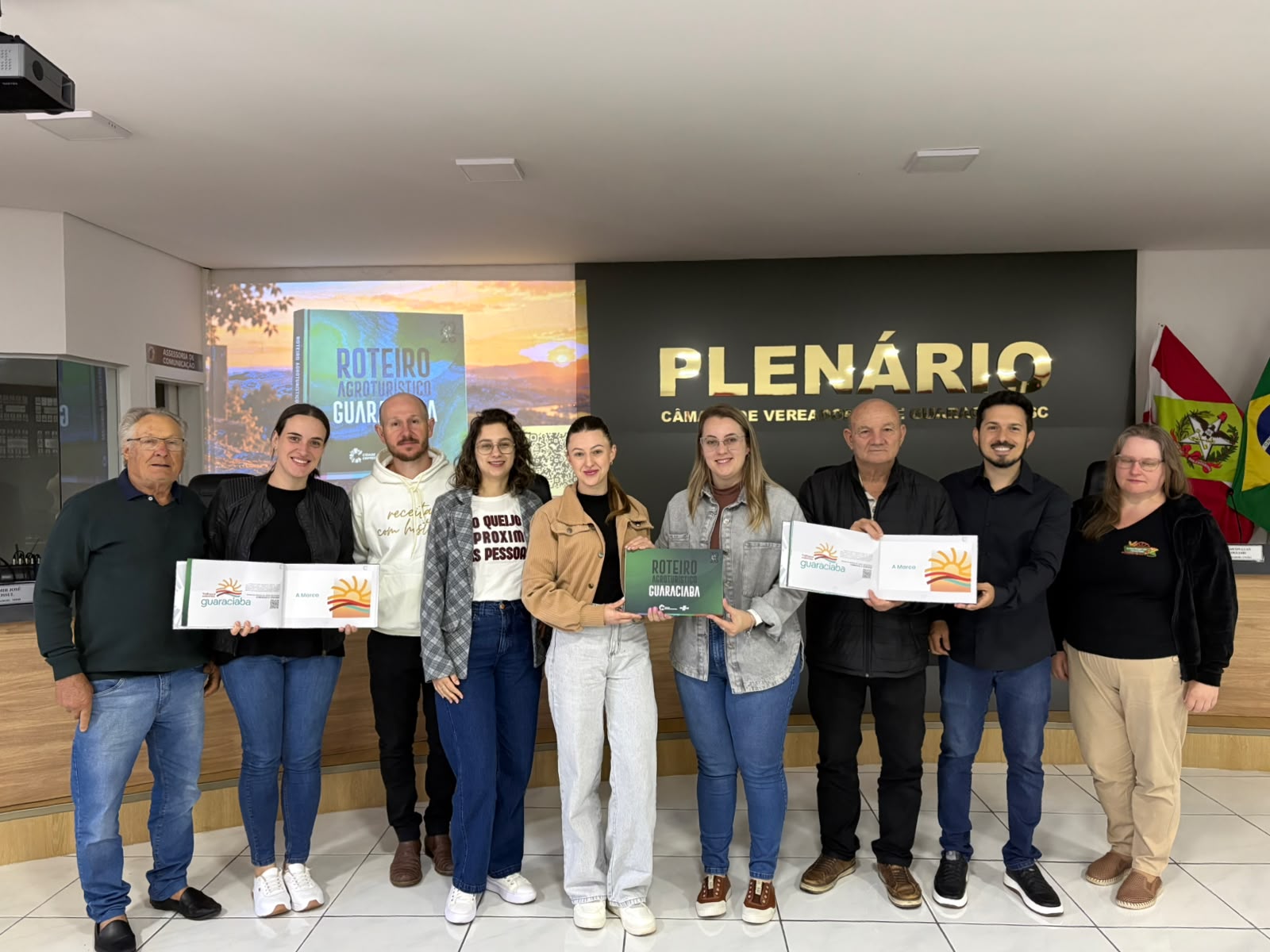 Guaraciaba realiza entrega do Roteiro Agroturístico em parceria com o Sebrae