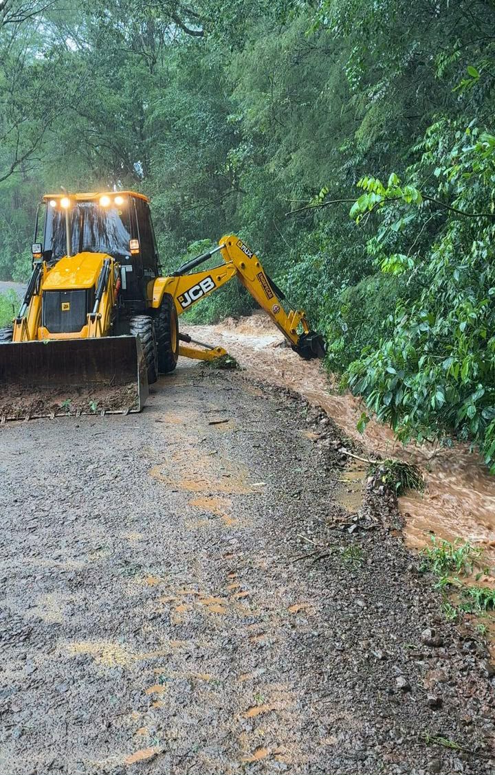 Chuva causa novos estragos em Guaraciaba neste sábado (24)