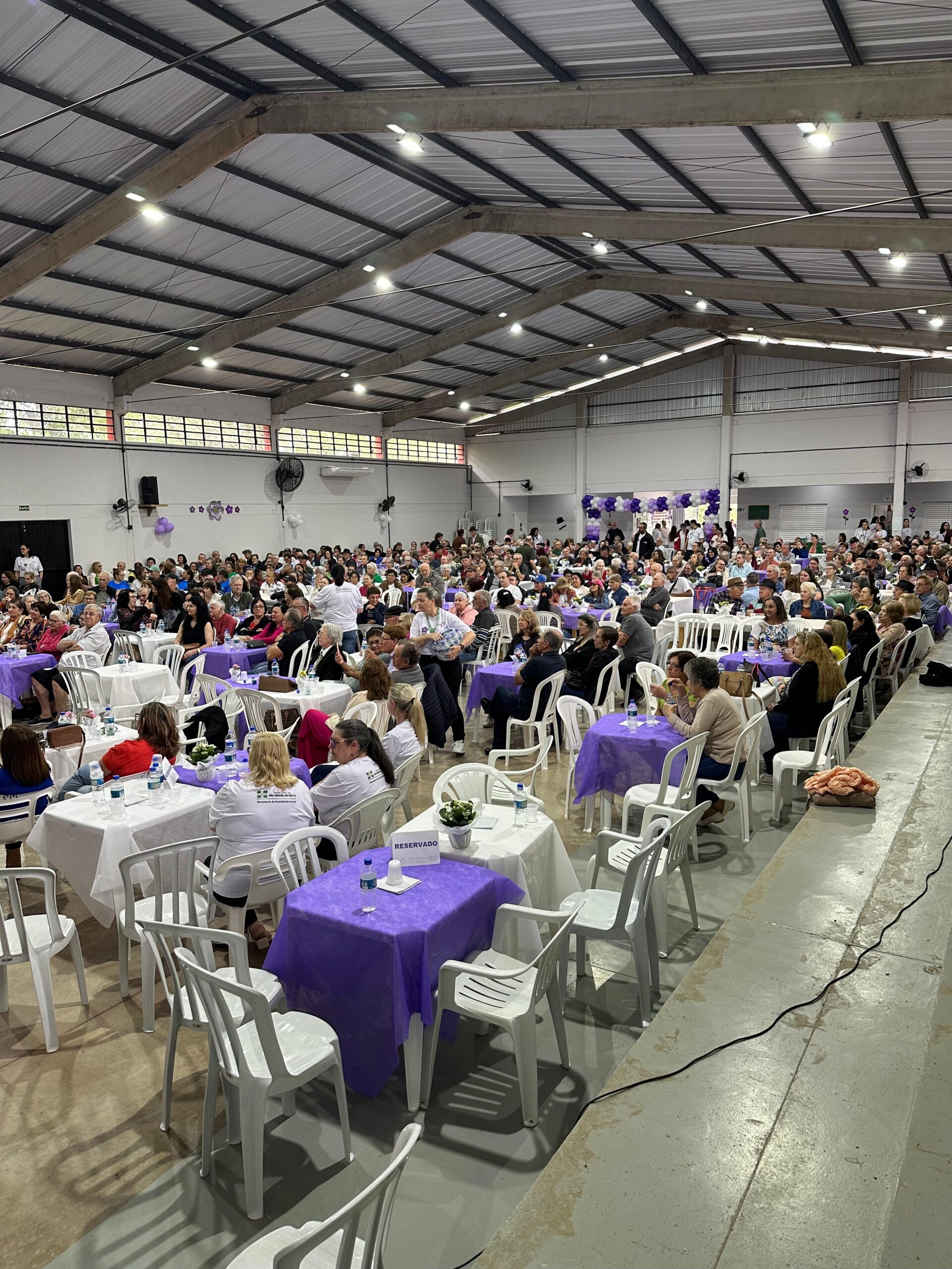 Fórum da Pessoa Idosa reúne mais de 500 participantes em São Miguel do Oeste
