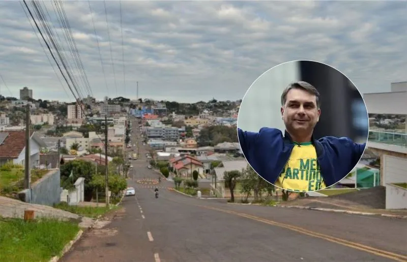 Cunha Porã registra maior votação proporcional para Flávio Bolsonaro em SC no 1º turno