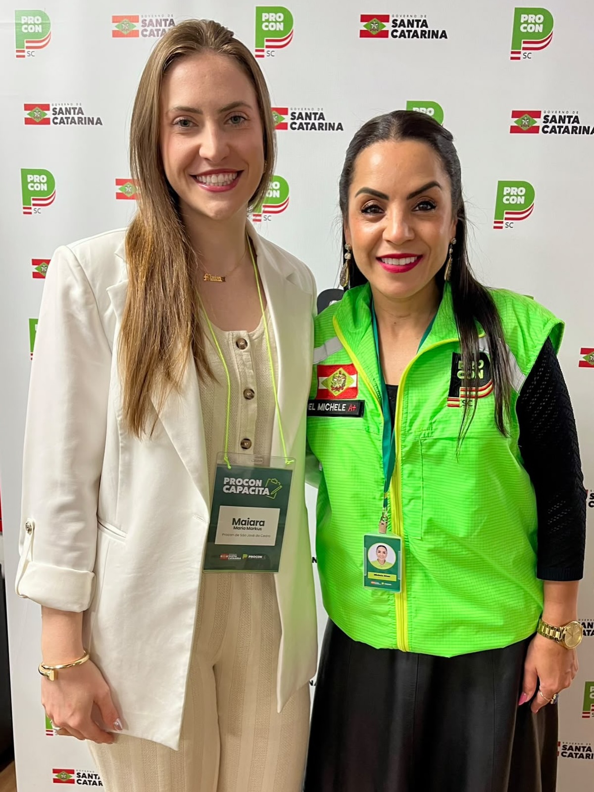 Coordenadora do Procon de São José do Cedro participa de capacitação estadual